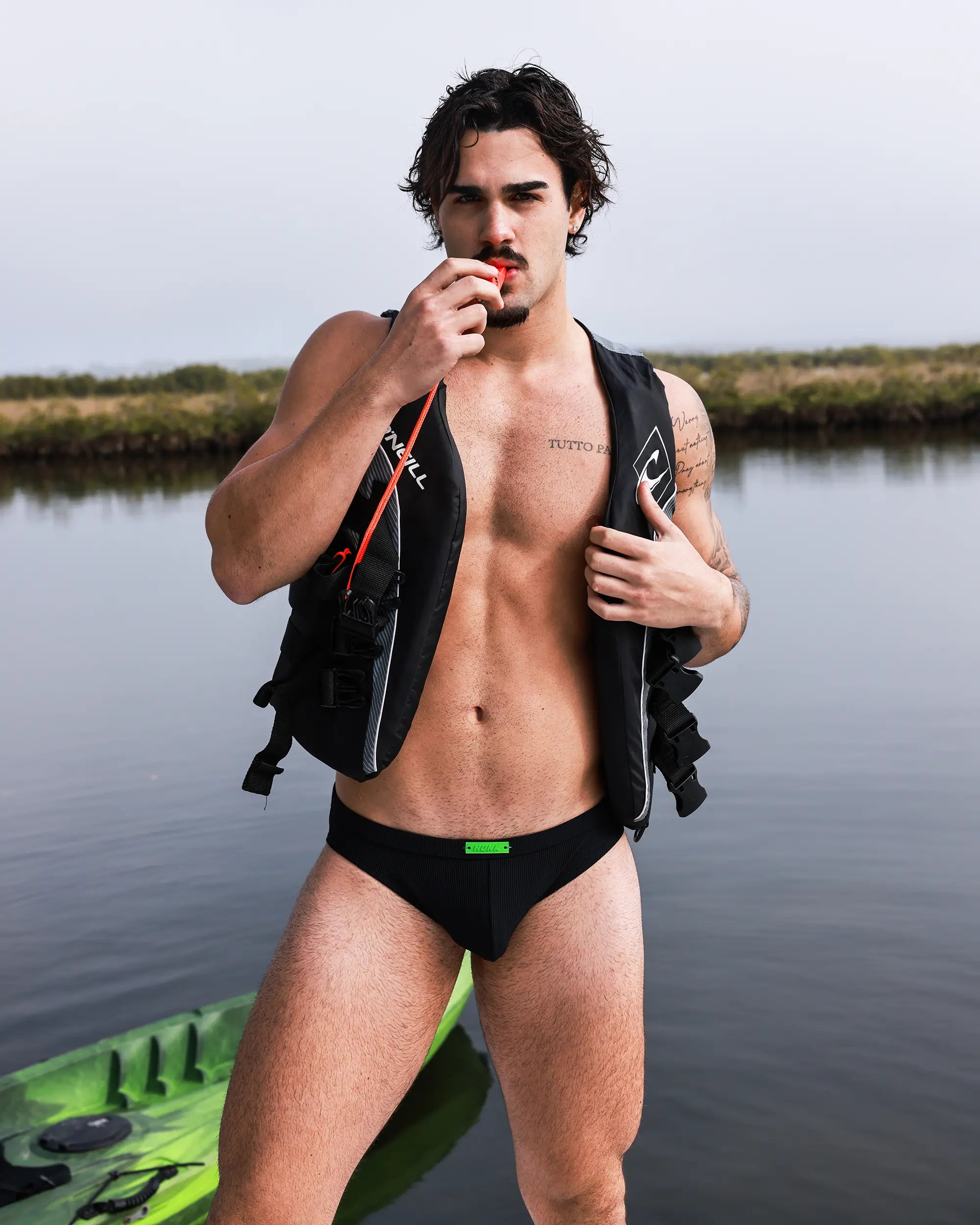 Nightfall Ribbed Swim Brief