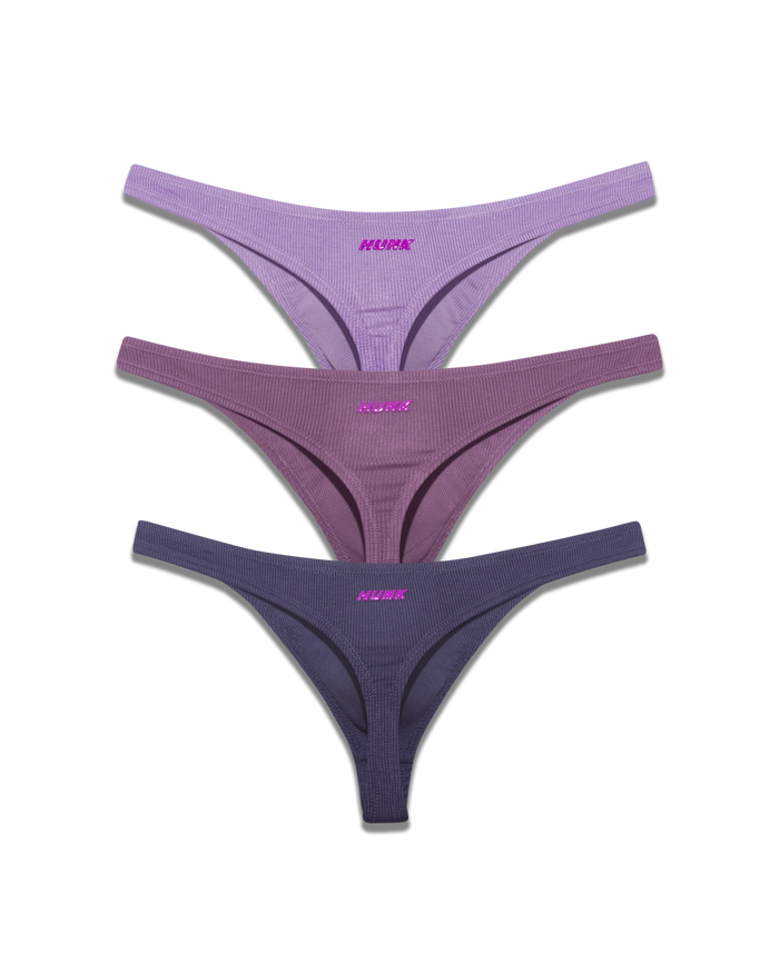 Berry 3-Pack Thongs