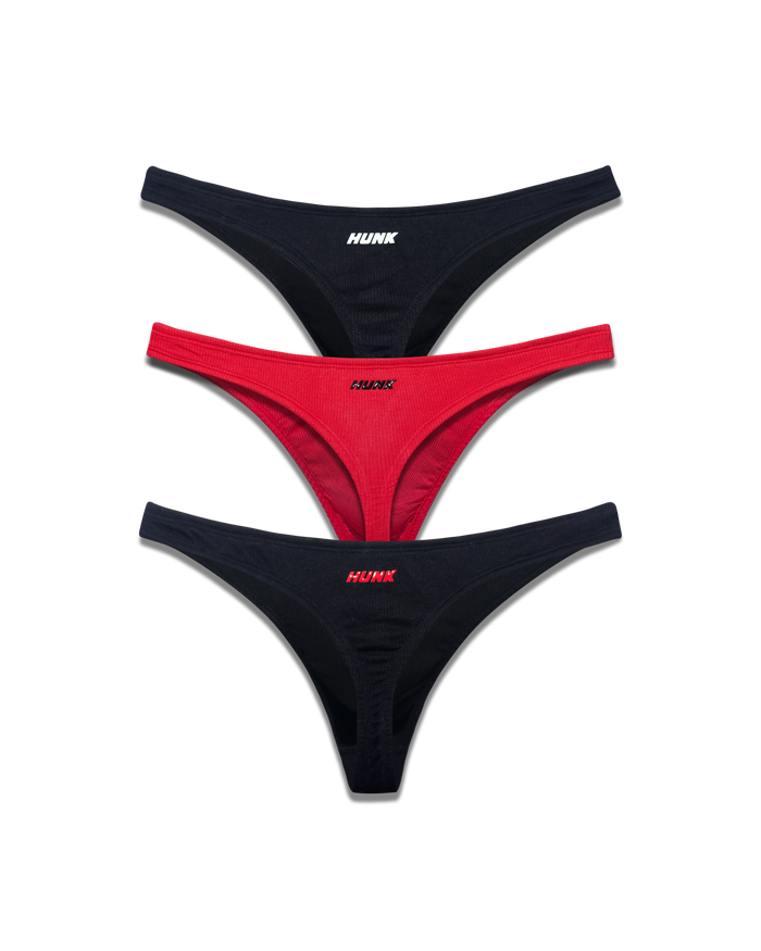Inferno 3-Pack Thongs