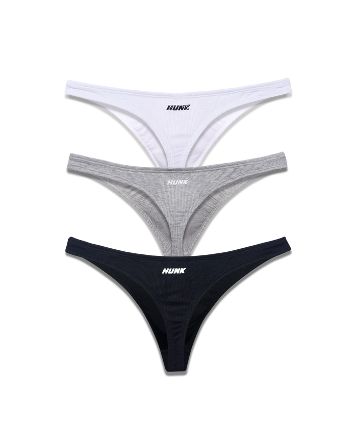 Moonstone 3-Pack Thongs