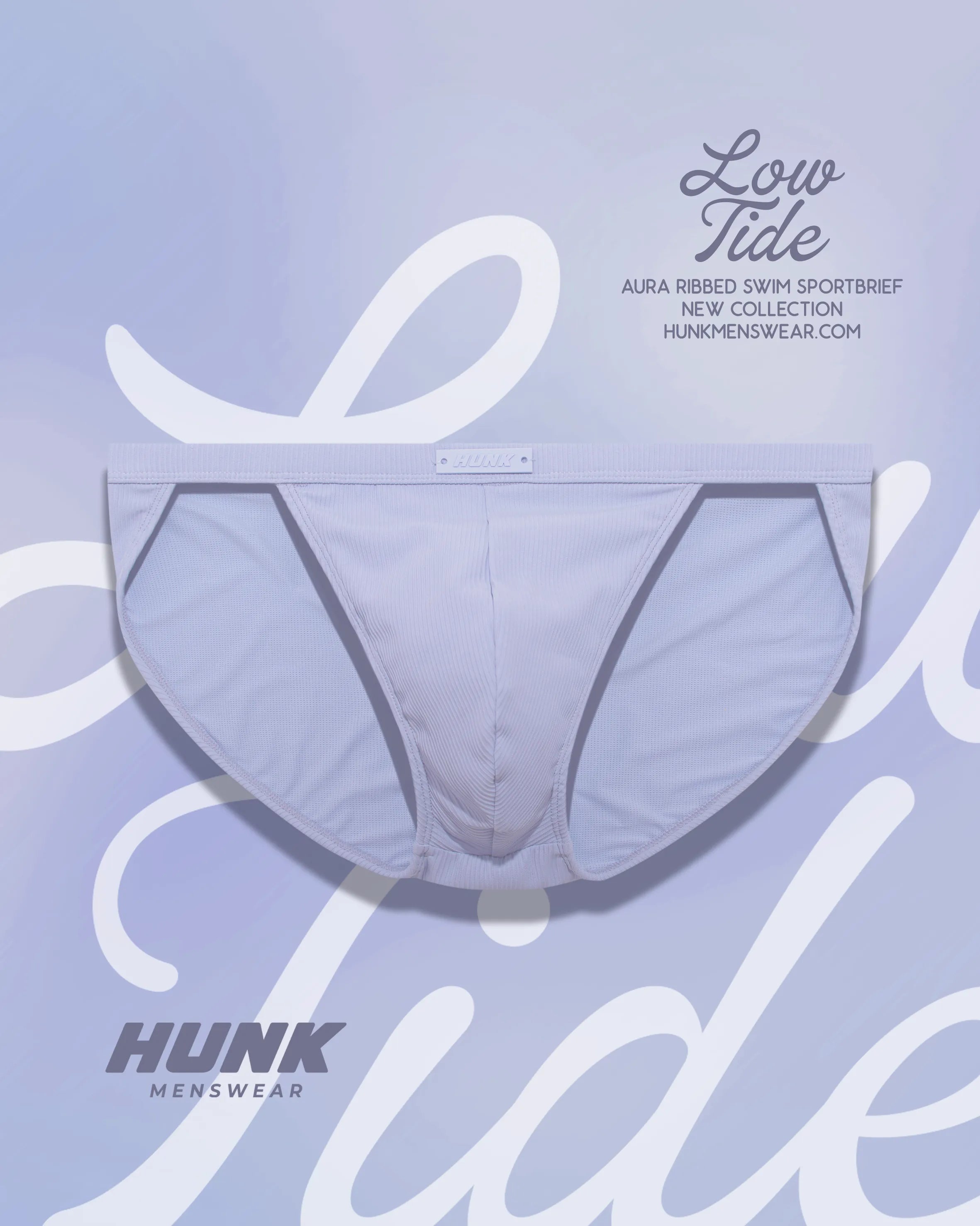 Aura Ribbed Swim Sport Brief