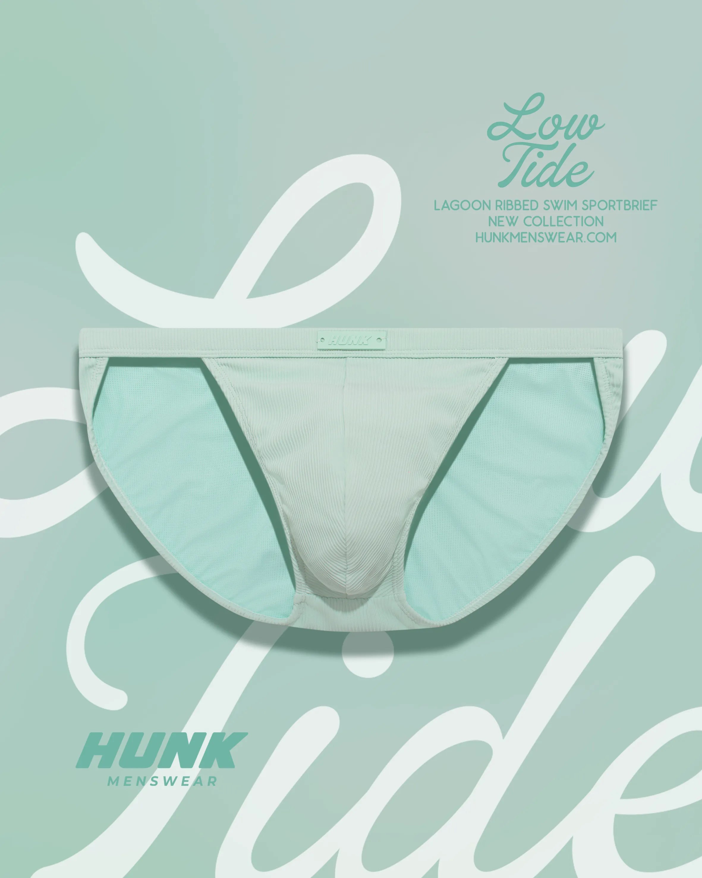 Lagoon Ribbed Swim Sport Brief